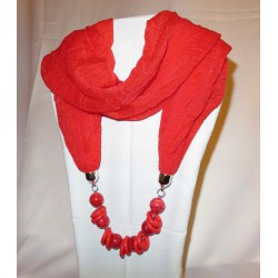 foulard rouge